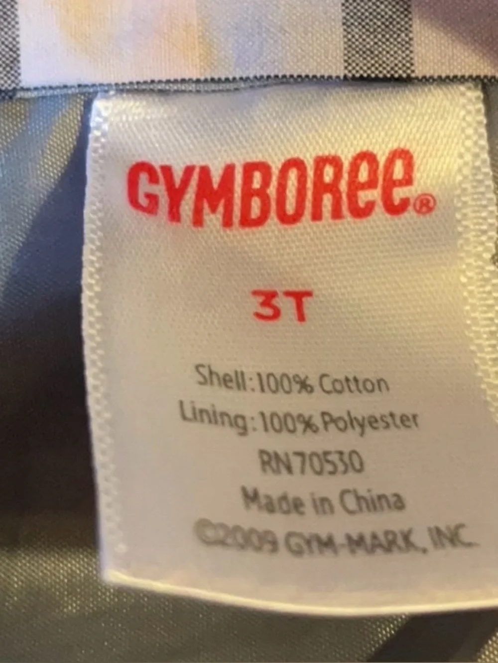 Vintage Gymboree Plaid Holiday Dress Tulle Lined Toddler Girl 100% Cotton Poplin